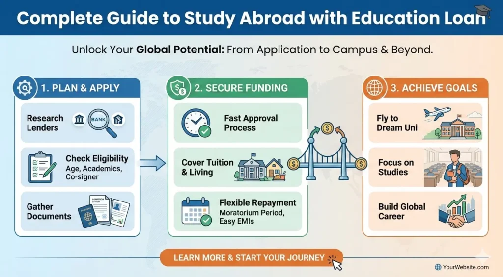 Study Abroad with Education Loan