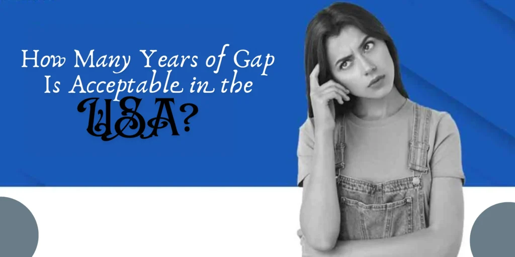 How much gap is acceptable in the USA